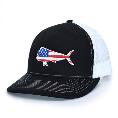 Image of American Flag Mahi Mahi Hat - Bucks of America