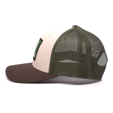Image of Duck Patch Tan / Loden / Brown Hat - Bucks of America