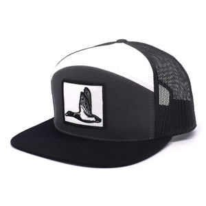 Duck Patch Charcoal, Black & White  Hat - Bucks of America
