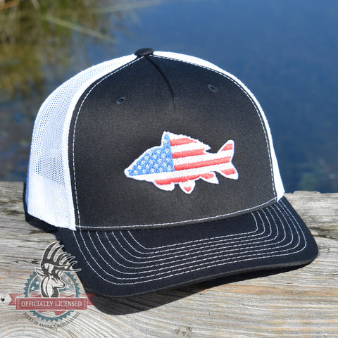 Image of American Flag Carp Hat - Bucks of America