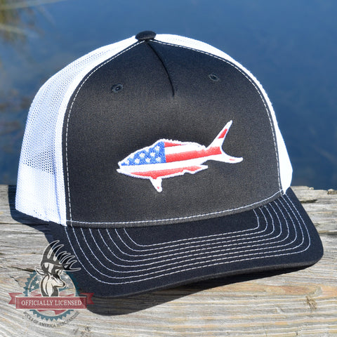 Image of American Flag Amberjack Hat - Bucks of America