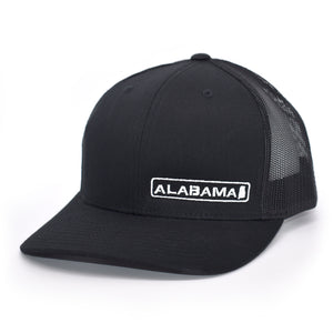 Alabama State Hat - Black - Bucks of America
