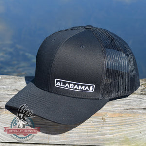 Alabama State Hat - Black
