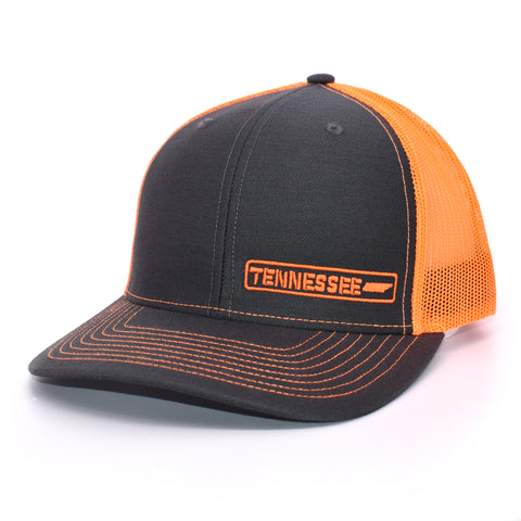 Image of Tennessee State Hat - Charcoal / Orange - Bucks of America