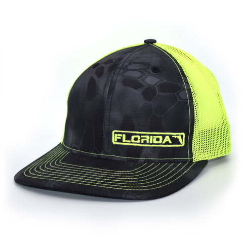 Image of Florida State Hat - Typhon / Neon Green - Bucks of America