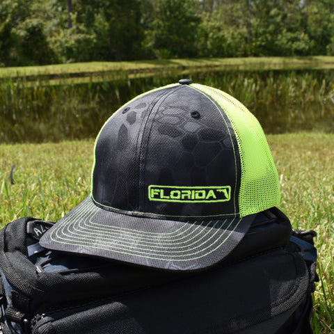 Image of Florida State Hat - Typhon / Neon Green - Bucks of America