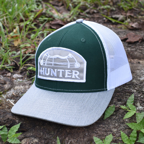 Image of Bow Hunter- Dark Green / White / Grey - Bucks of America