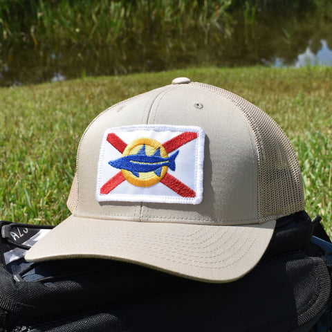 Image of Florida Snook Hat - Khaki - Bucks of America