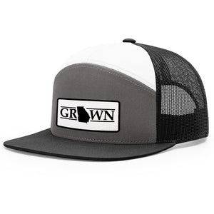 Snapback Georgia Grown Patch Hat - FREE 4in decal included - Bucks of America