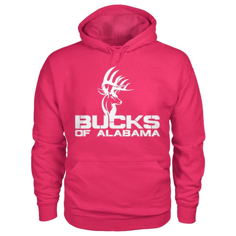 Image of Bucks Of Alabama Logo Gildan Hoodie - Bucks of America