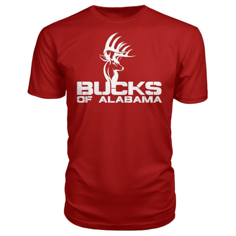Image of Bucks Of Alabama Logo Premium Unisex Tee - Bucks of America