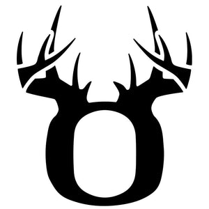 Bucks of Oregon Decal - Black - Bucks of America
