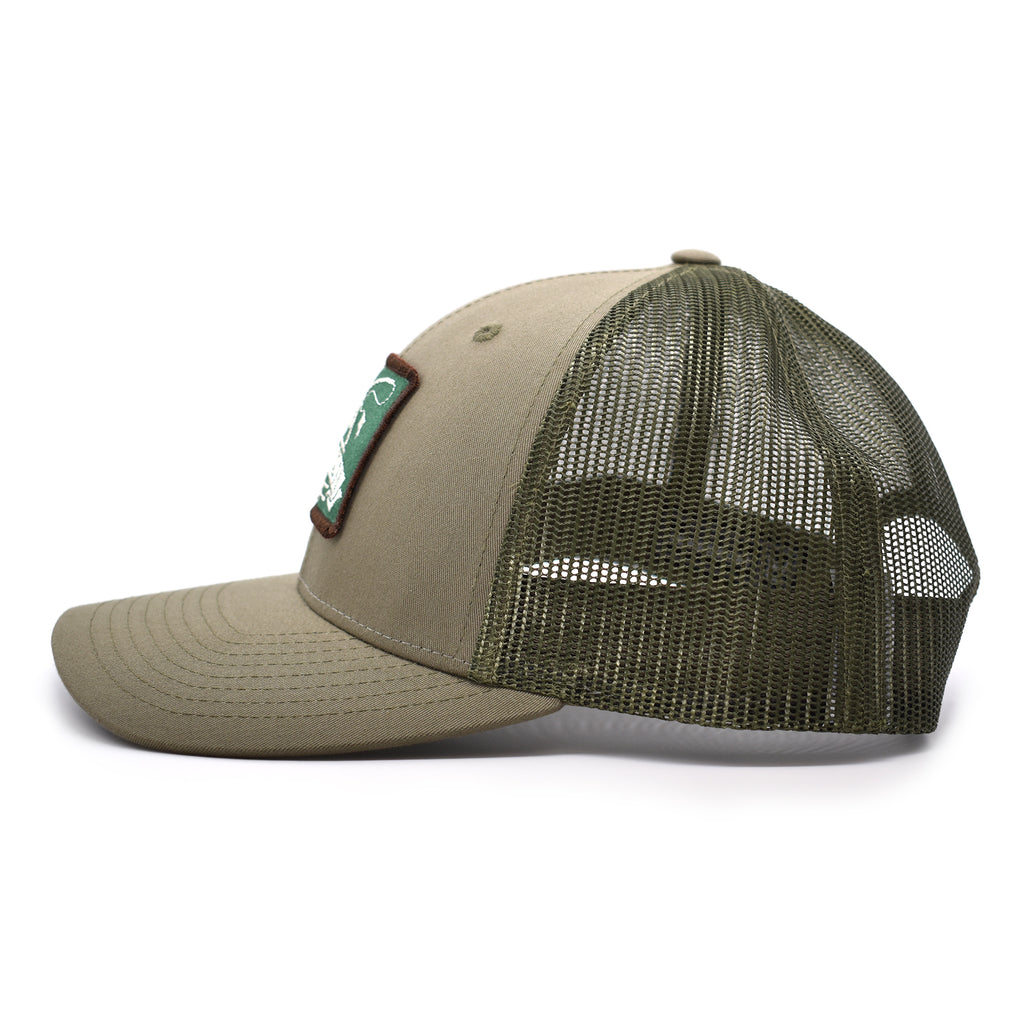 Fish & Game Patch Hat Dark Loden/Black